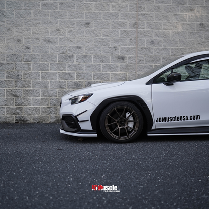 JDMuscle [22-25 WRX] Canards V1 - ABS / Paint Matched / Gloss Black