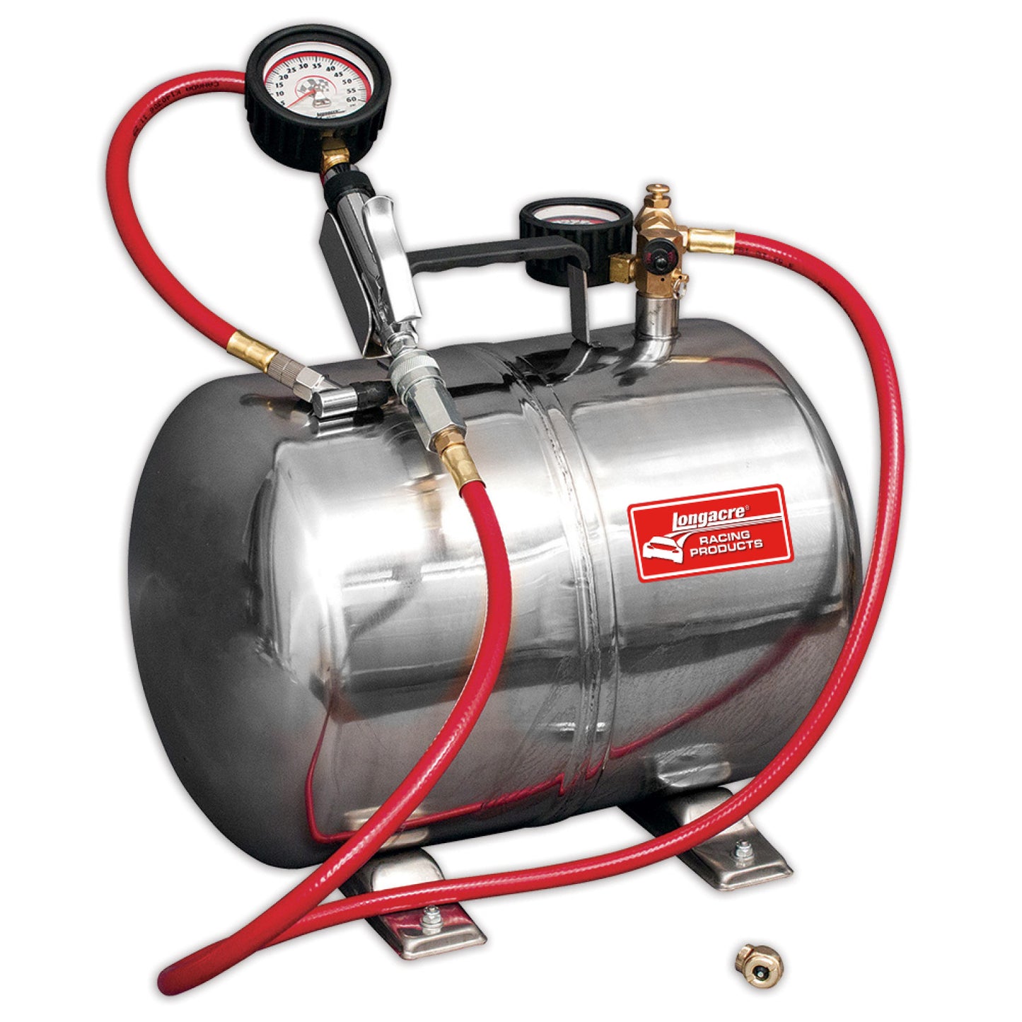 Longacre Quick Fill Tire Gauge and Tank 0-60 psi 52-50315