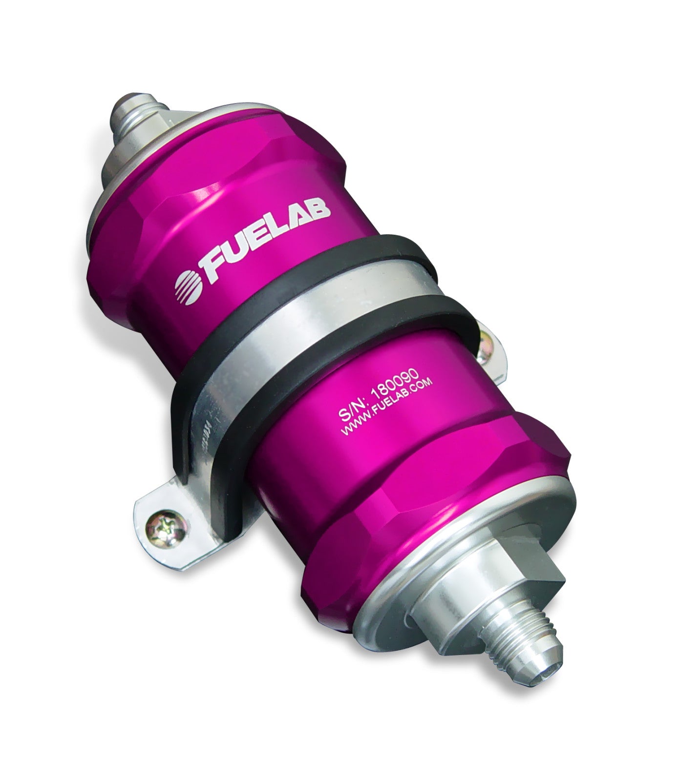 Fuelab 81824-4 In-Line Fuel Filter, 75 micron