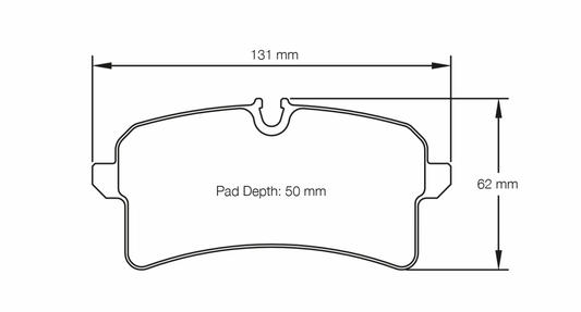 PAGID Racing Pagid Racing 4938 RSC1 Compound Brake Pads 4938-RSC1