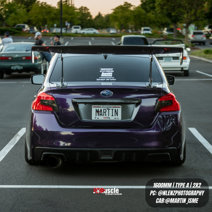 JDMuscle [15-21 WRX/STI] VS Style Full Carbon Fiber Euro GT Wing