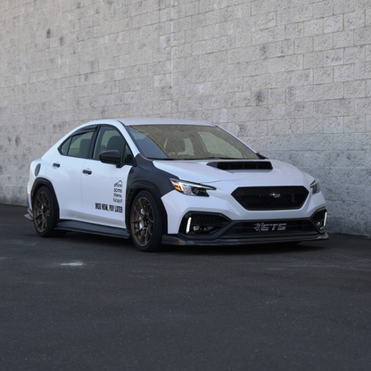 JDMuscle [22-25 WRX] GC8 Style Version 2 Tanso Carbon Fiber Hood Scoop