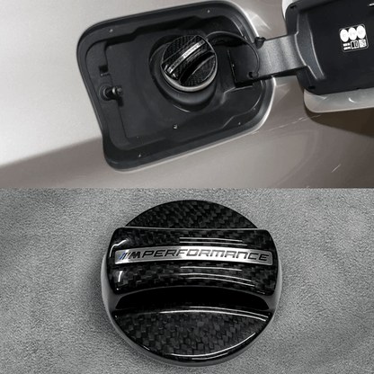 BMW MPerformance Carbon Fiber Fuel Cap Cover