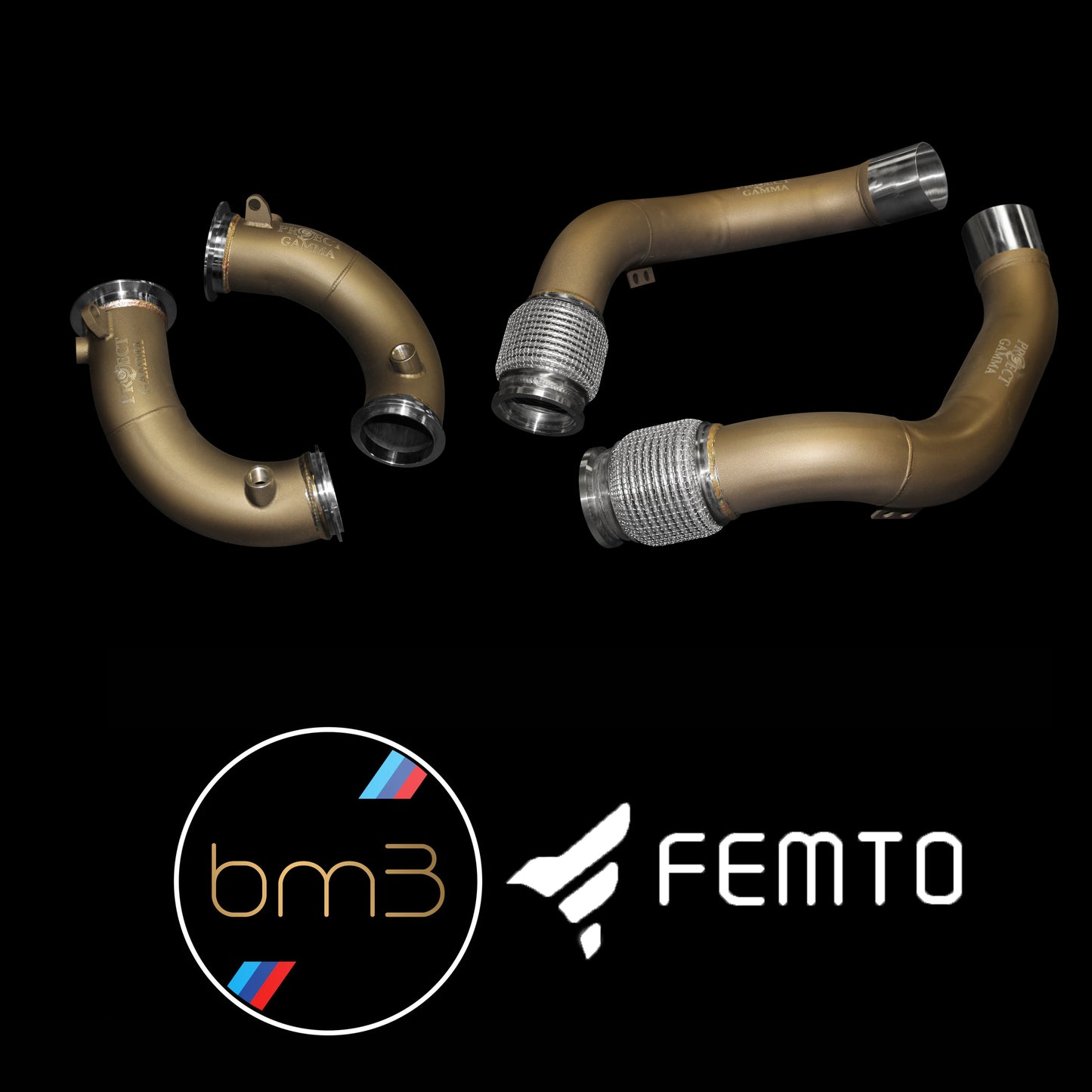 BMW M5 M8 Primary & Secondary Downpipes