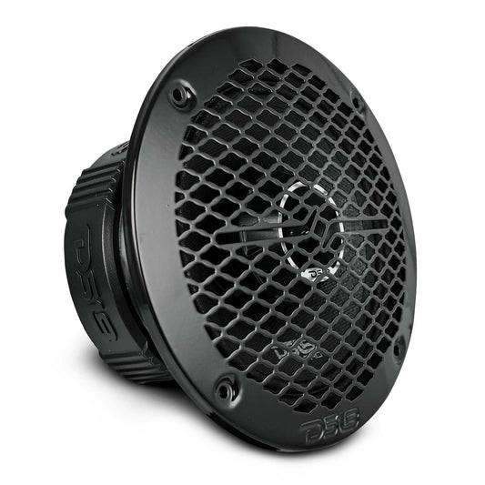 PRO-ZT 6.5" Coaxial Mid-Range Loudspeaker with Water-Resistant Cone Built-in Bullet Tweeter and Grill | 225W RMS 4-Ohm