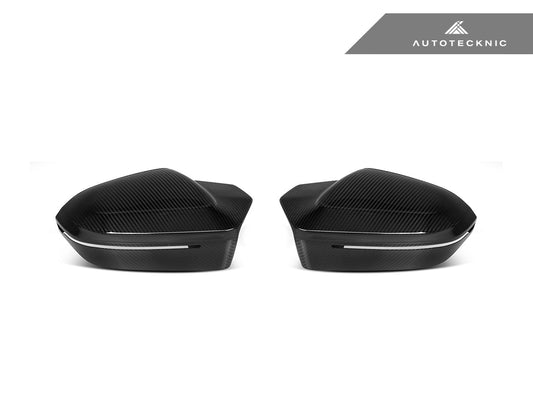 AutoTecknic M-Inspired Dry Carbon Mirror Cap Set - BMW G60 5-Series | G70 7-Series