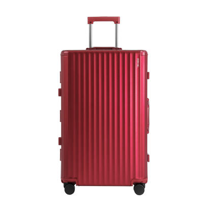 SPACE Aluminum Suitcase Red