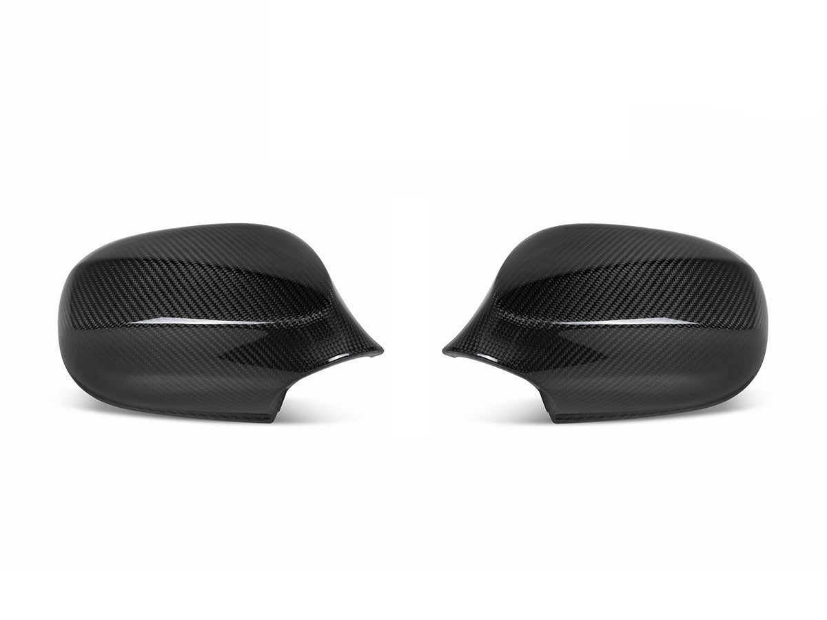 AutoTecknic Dry Carbon Fiber Mirror Cap Set - E90 3-Series Sedan LCI