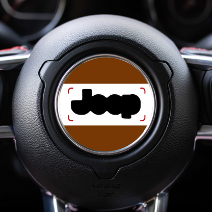 Steering Wheel Decals for Jeep | Concept-Inspired Interior Mods