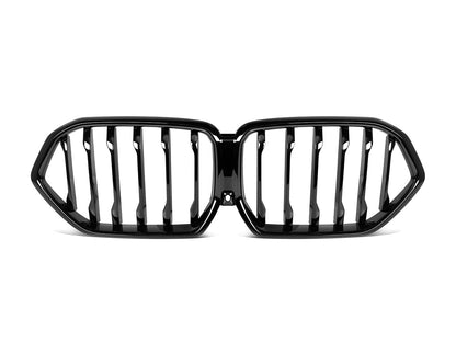 AutoTecknic Painted Glazing Black Front Grille - BMW G06 X6 LCI