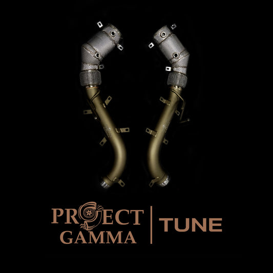 Project Gamma McLaren 600LT Downpipes and Project Gamma Tune Package WT600C