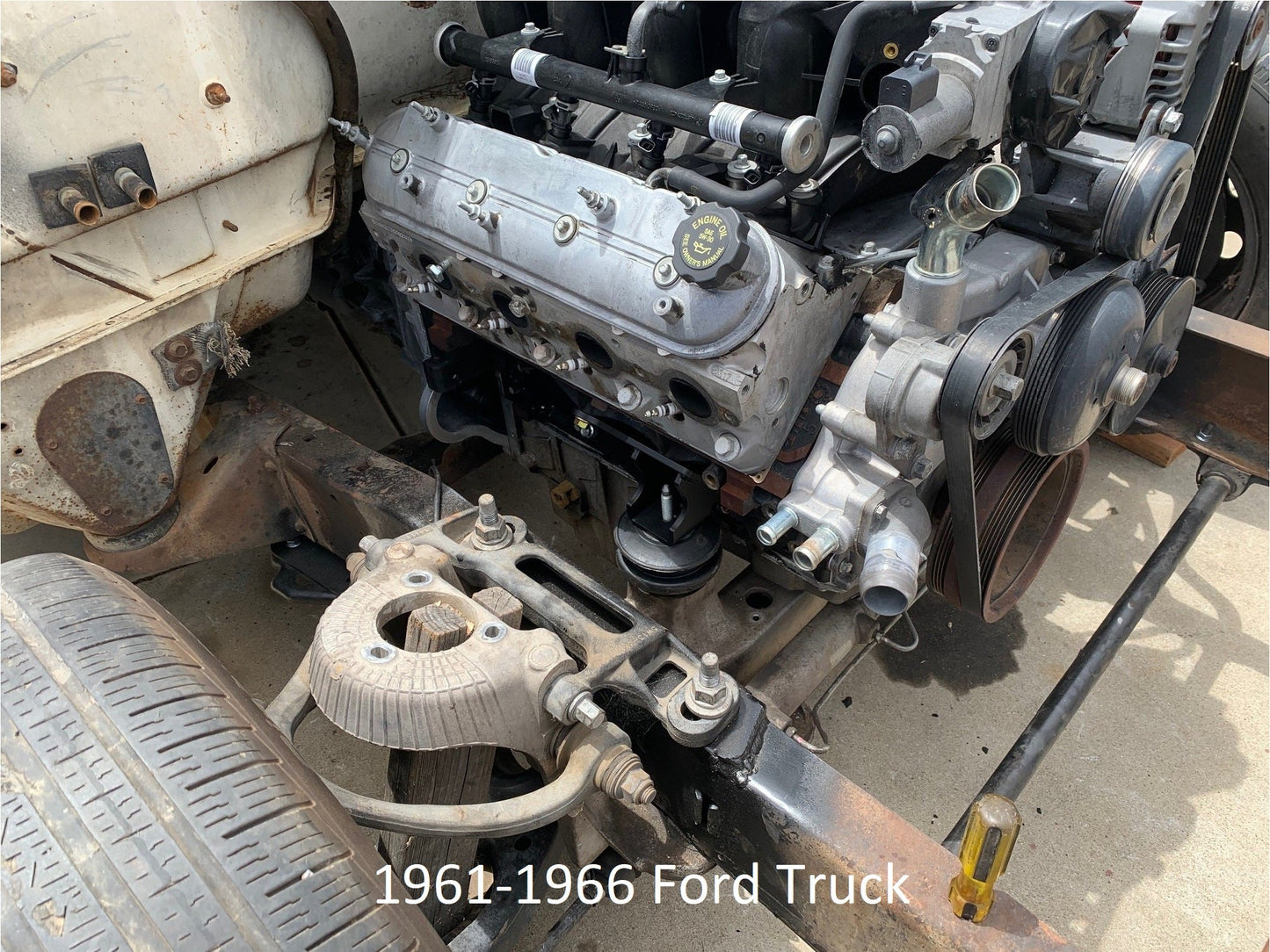 Crown Victoria Subframe to LS Engine Mounts