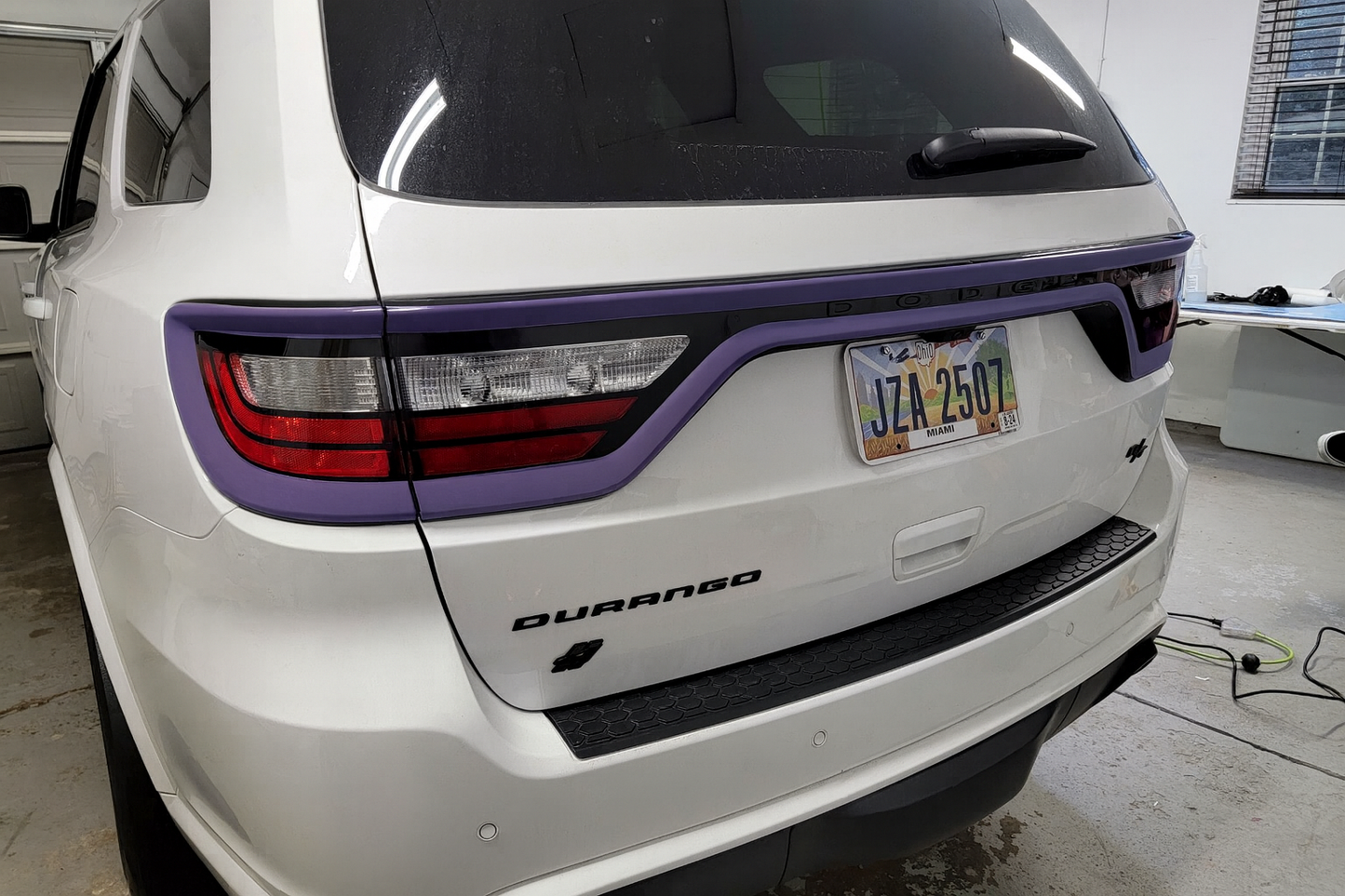 14-25 Dodge Durango Colored Taillight Tint Overlay