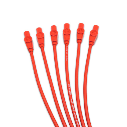 Taylor Cable 8mm Pro Wire RC univ 6 cyl 180 red 70245