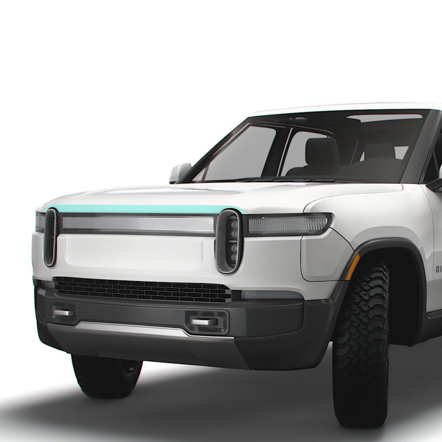 Hood Clear Protection Film (PPF) for Rivian R1T/R1S