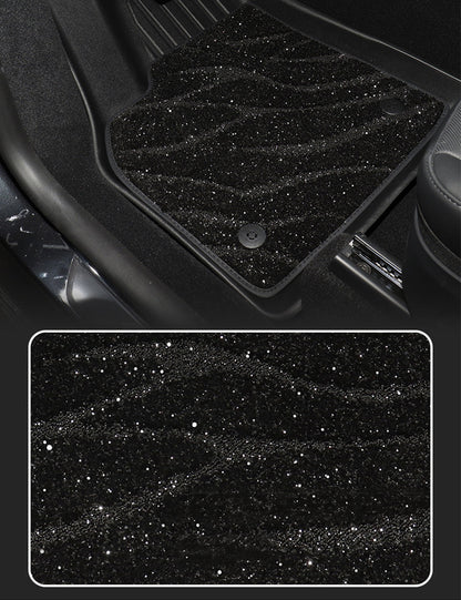TESERY TPE+Carpet Double Layer Floor Mats for Model Y Juniper