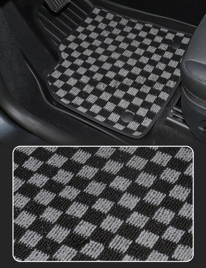 TESERY TPE+Carpet Double Layer Floor Mats for Model Y Juniper