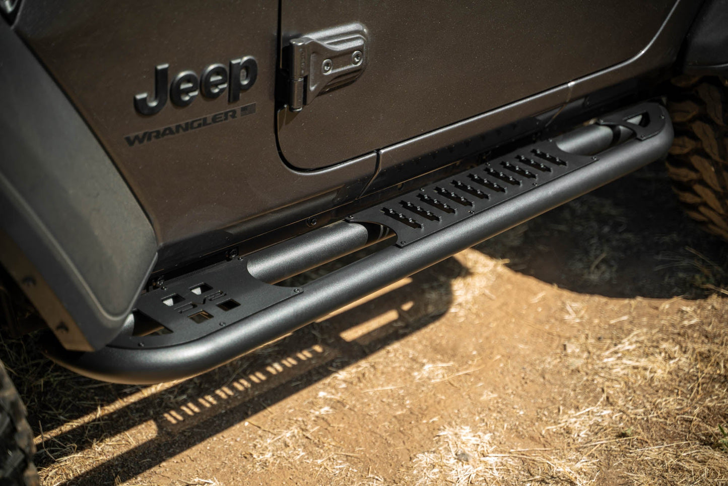 Mounting points on the OE Plus Side Steps for the 2-Door Jeep Wrangler JL