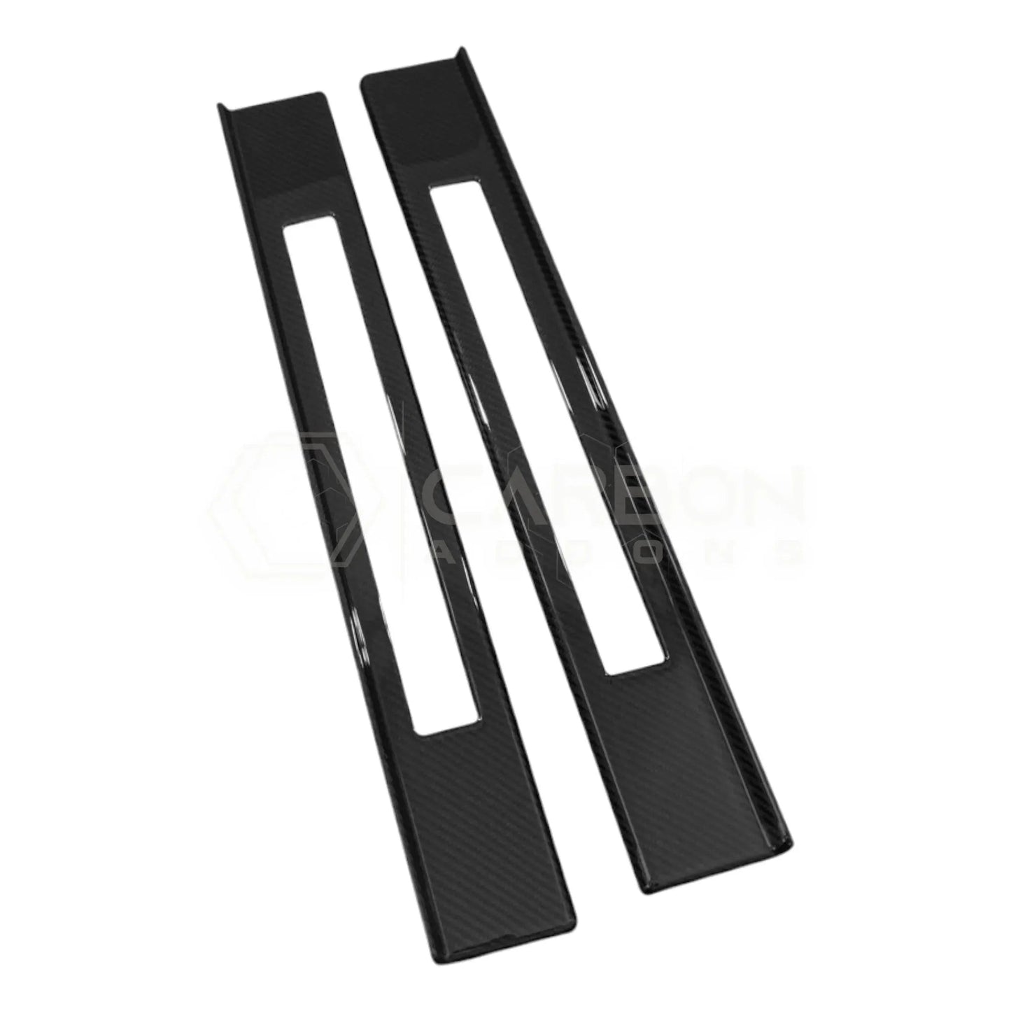 2024+ S650 Mustang Hard Carbon Fiber Door Sills Trim Cover