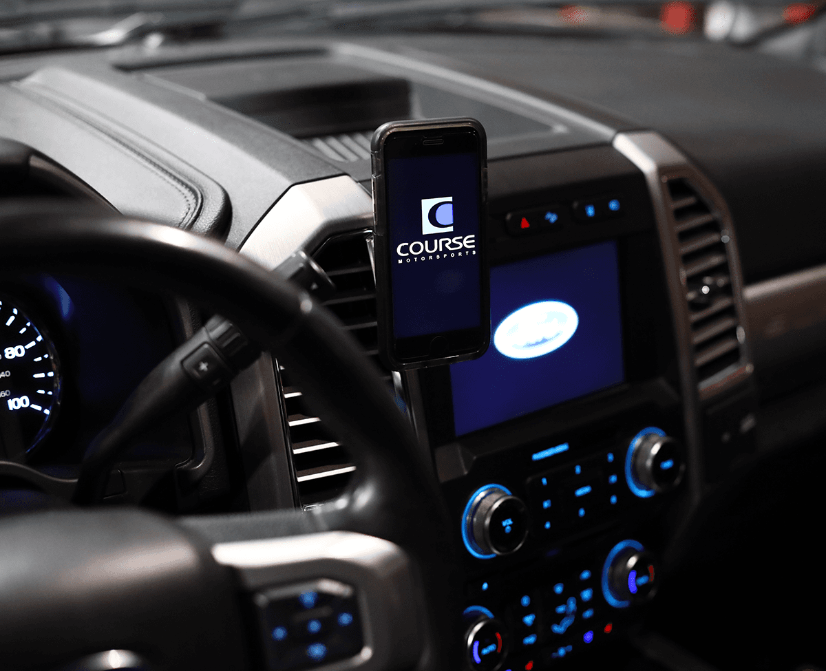 Direct Fit Phone Mount - Ford F150 (2015-2020), F250/F350/F450/F550 (2017-2021 & 2022 with Sync 3), Expedition (2018-2021)