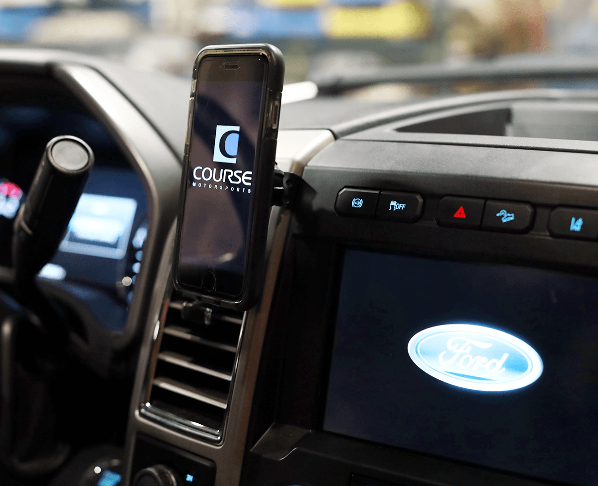 Direct Fit Phone Mount - Ford F150 (2015-2020), F250/F350/F450/F550 (2017-2021 & 2022 with Sync 3), Expedition (2018-2021)