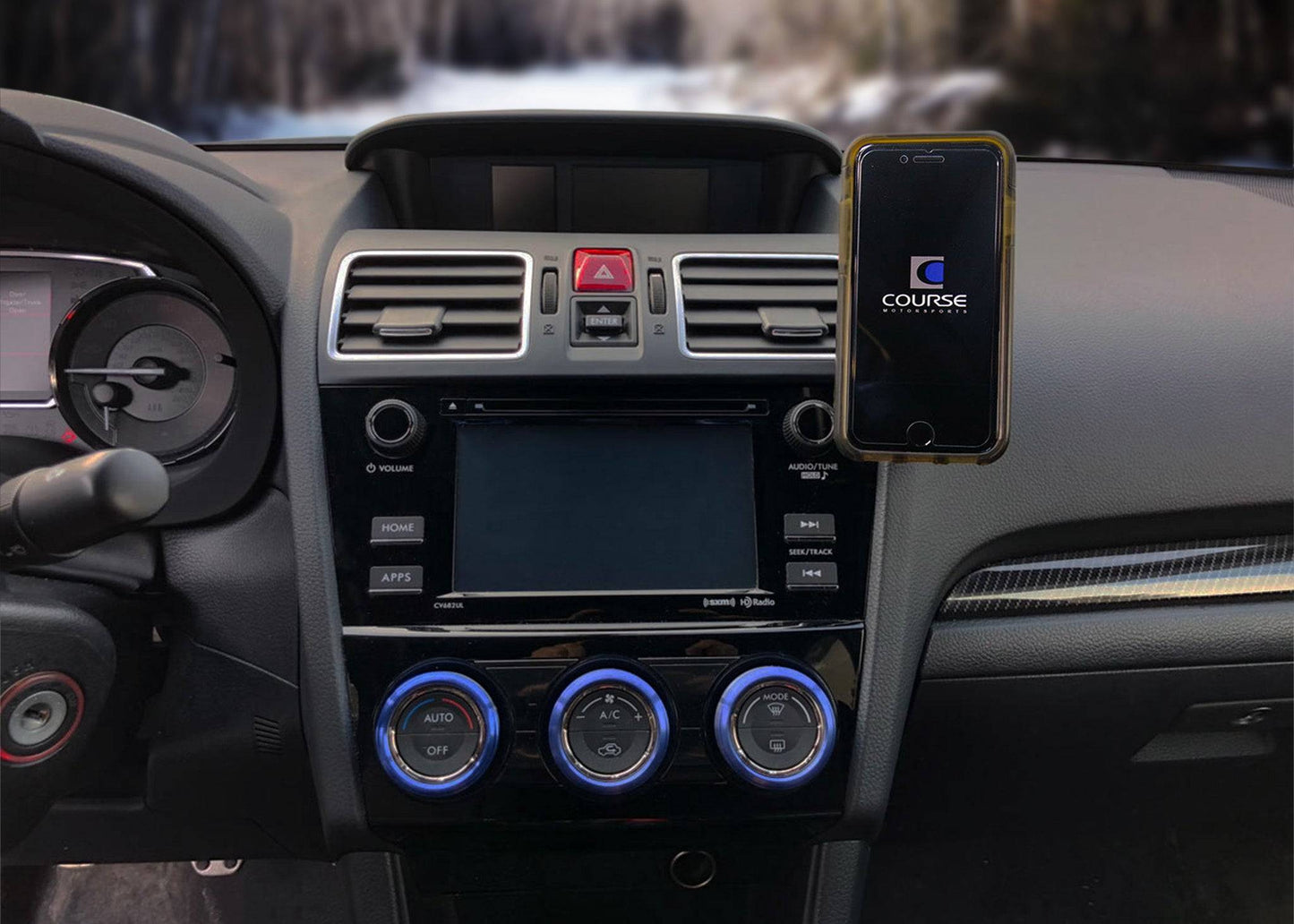 Direct Fit Phone Mount - Subaru WRX (2015-2021), Forester (2014-2018), Impreza (2012-2016), Crosstrek (2013- 2017)