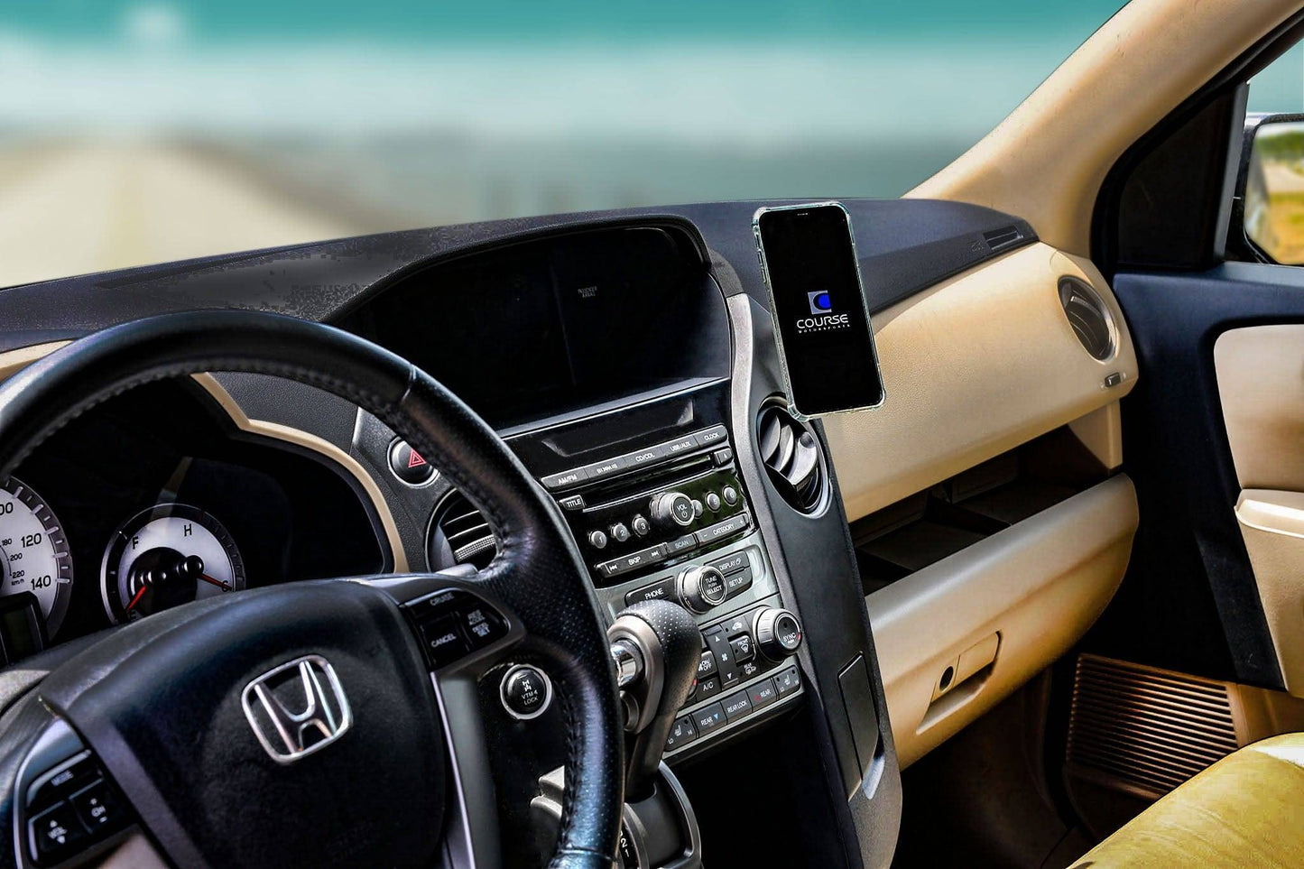 DirectFit Phone Mount: Honda Pilot (2009-2015)