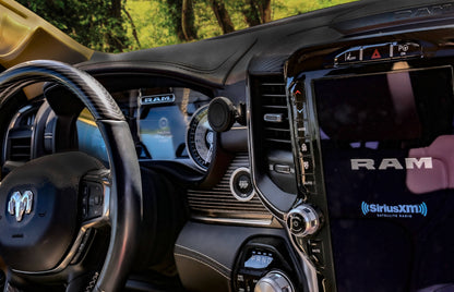 Direct Fit Phone Mount: Ram TRX, RHO, Ram Limited (2019-Present),Laramie Longhorn (2020+)
