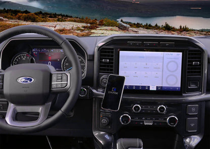 Direct Fit Phone Mount: Ford F-150 - 2021+ with 12" screen (including Lighting XLT and Raptor)