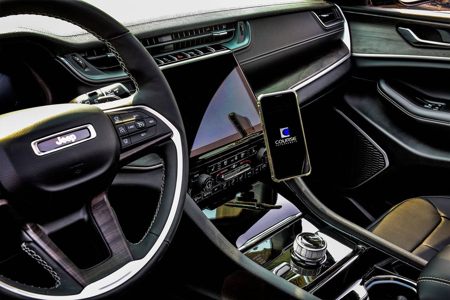 Direct Fit Phone Mount: Jeep Grand Cherokee WL (2021+)