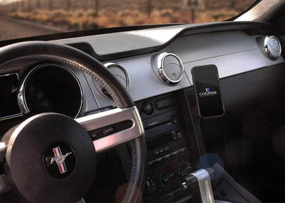 Direct Fit Phone Mount: Ford Mustang, Mustang GT, GT-500, Boss 302, Cobra Jet (2005-2009)