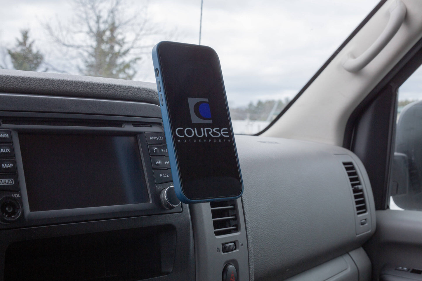 Direct Fit Phone Mount - Nissan NV1500/NV2500HD/NV3500HD 2012-2021