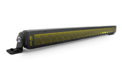 20-Inch Elite Series Single Row Amber LED Light Bar with DV8 logo