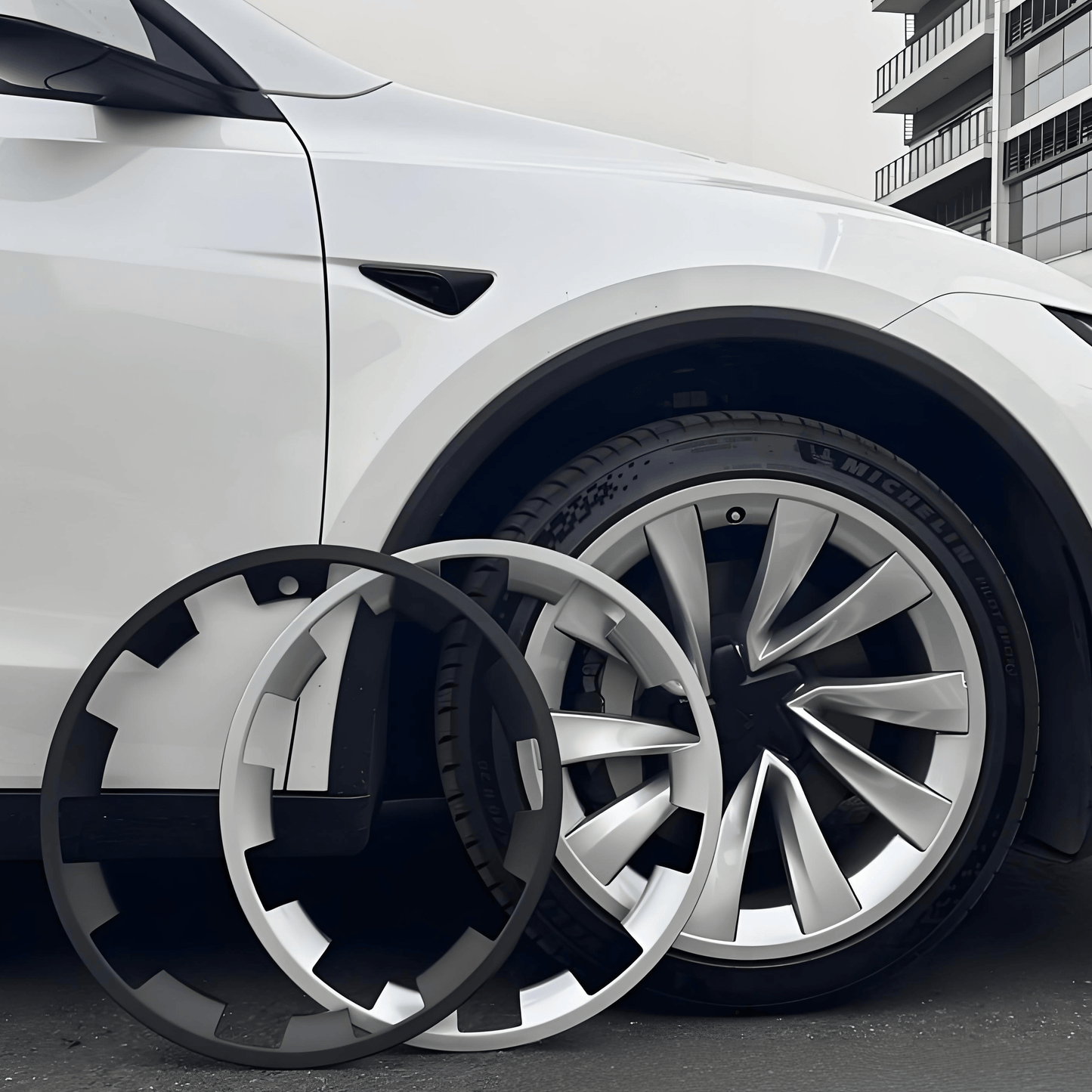 20″ Wheel Rim Protectors for Model Y Juniper (4PCS)