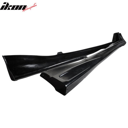 2000-2005 Toyota Celica VIP Style Unpainted Black Side Skirts PU