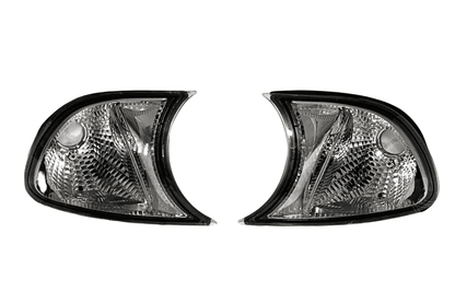 2002-2003 BMW 3 Series E46 2D / Convertible & 2002-2006 E46 M3 Screw-On JDM Crystal Clear Corner Lights