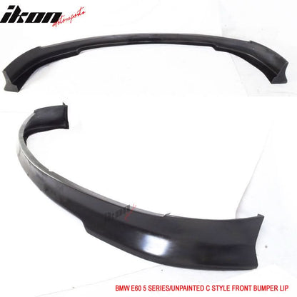 2004-2007 BMW 5 E60 C Style Unpainted Front Bumper Lip Spoiler PU