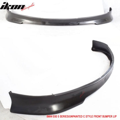2004-2007 BMW 5 E60 C Style Unpainted Front Bumper Lip Spoiler PU