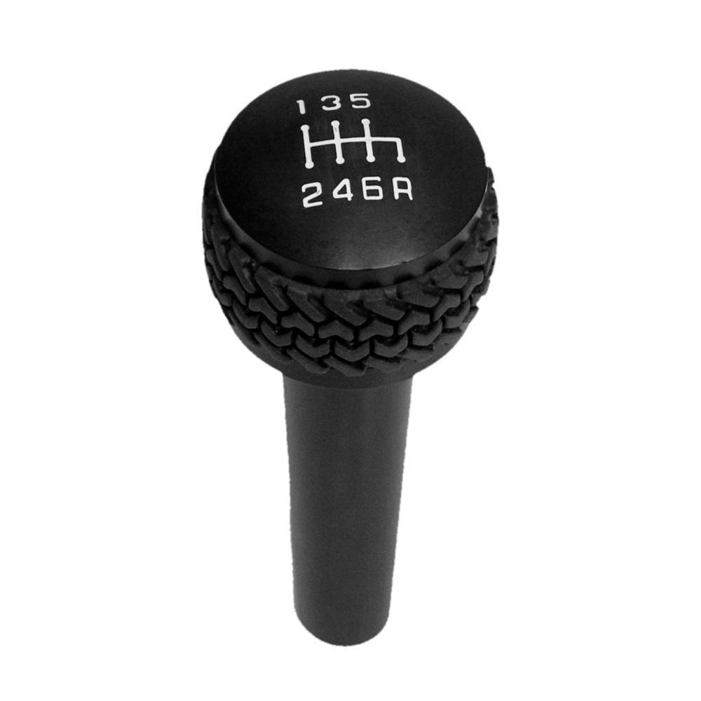 2005-06 Jeep TJ & 2007-10 JK 6-Speed Shift Knob | Black-DV8 Offroad