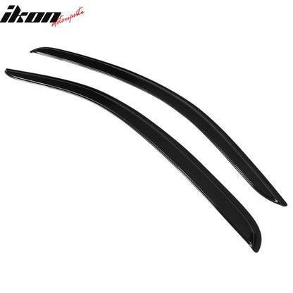 2005-2009 Ford Mustang Slim Style Smoke Tinted Window Visors Acrylic