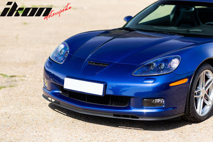 2005-2013 Chevy Corvette C6 OEM Style Front Bumper Lip Spoiler PU
