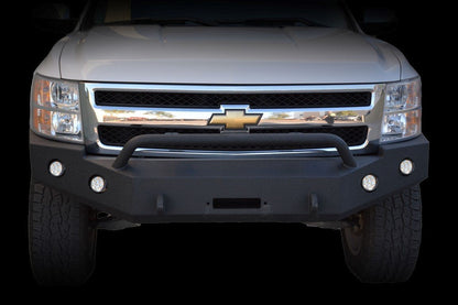 2007-13 Chevy Silverado 1500 Steel Front Bumper-DV8 Offroad