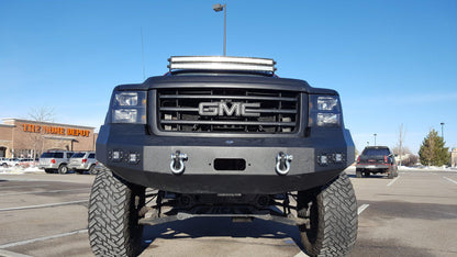 2007-13 GMC Sierra 1500 Steel Front Bumper-DV8 Offroad