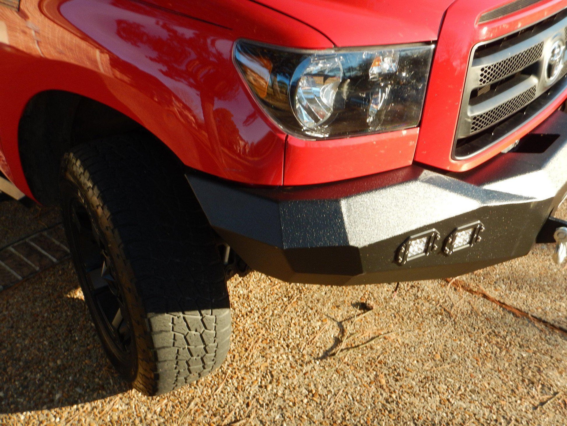 2007-13 Toyota Tundra Steel Front Bumper-DV8 Offroad