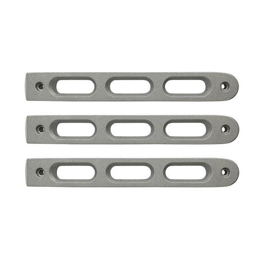 2007-18 Jeep JK 2 Door Handle Inserts | 3 pcs | Silver-DV8 Offroad