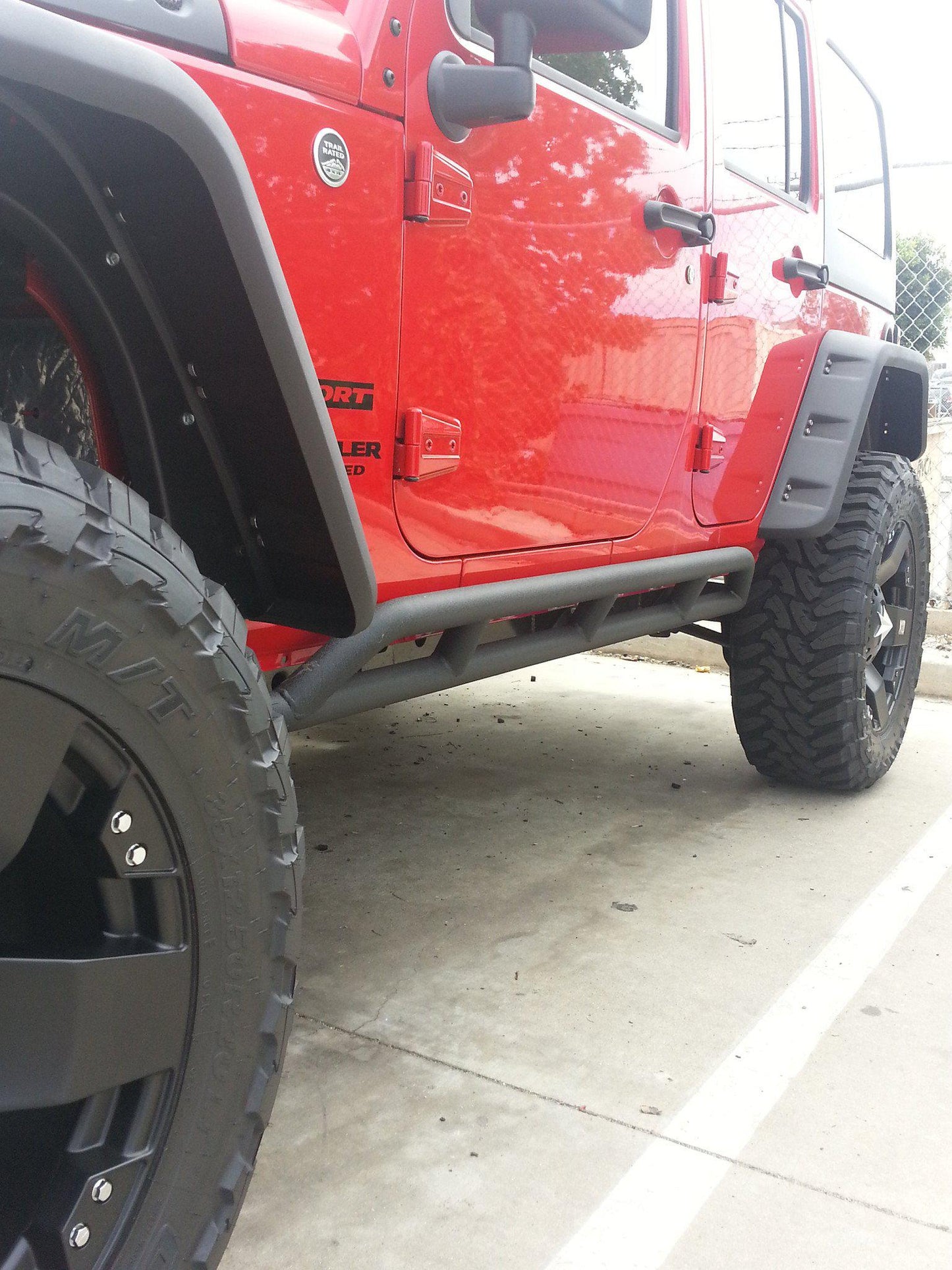 2007-18 Jeep JK 4 Door Tubular Rock Sliders-DV8 Offroad