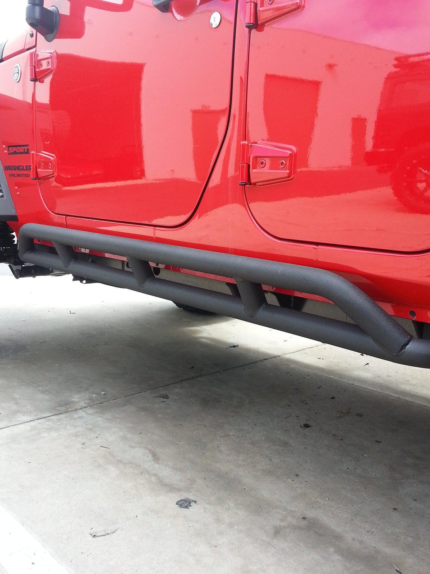 2007-18 Jeep JK 4 Door Tubular Rock Sliders-DV8 Offroad