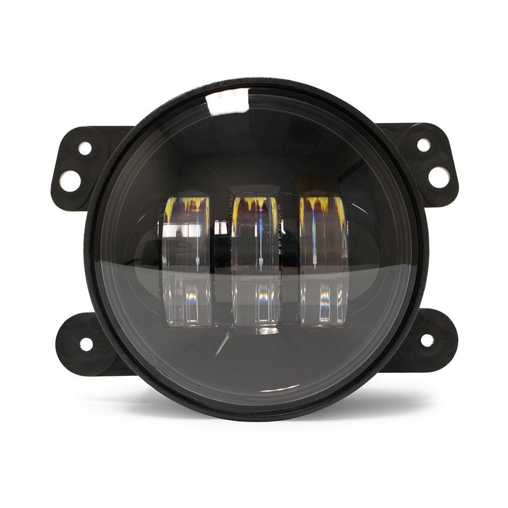 2007-18 Jeep JK 4 inch Round Fog Lights-DV8 Offroad