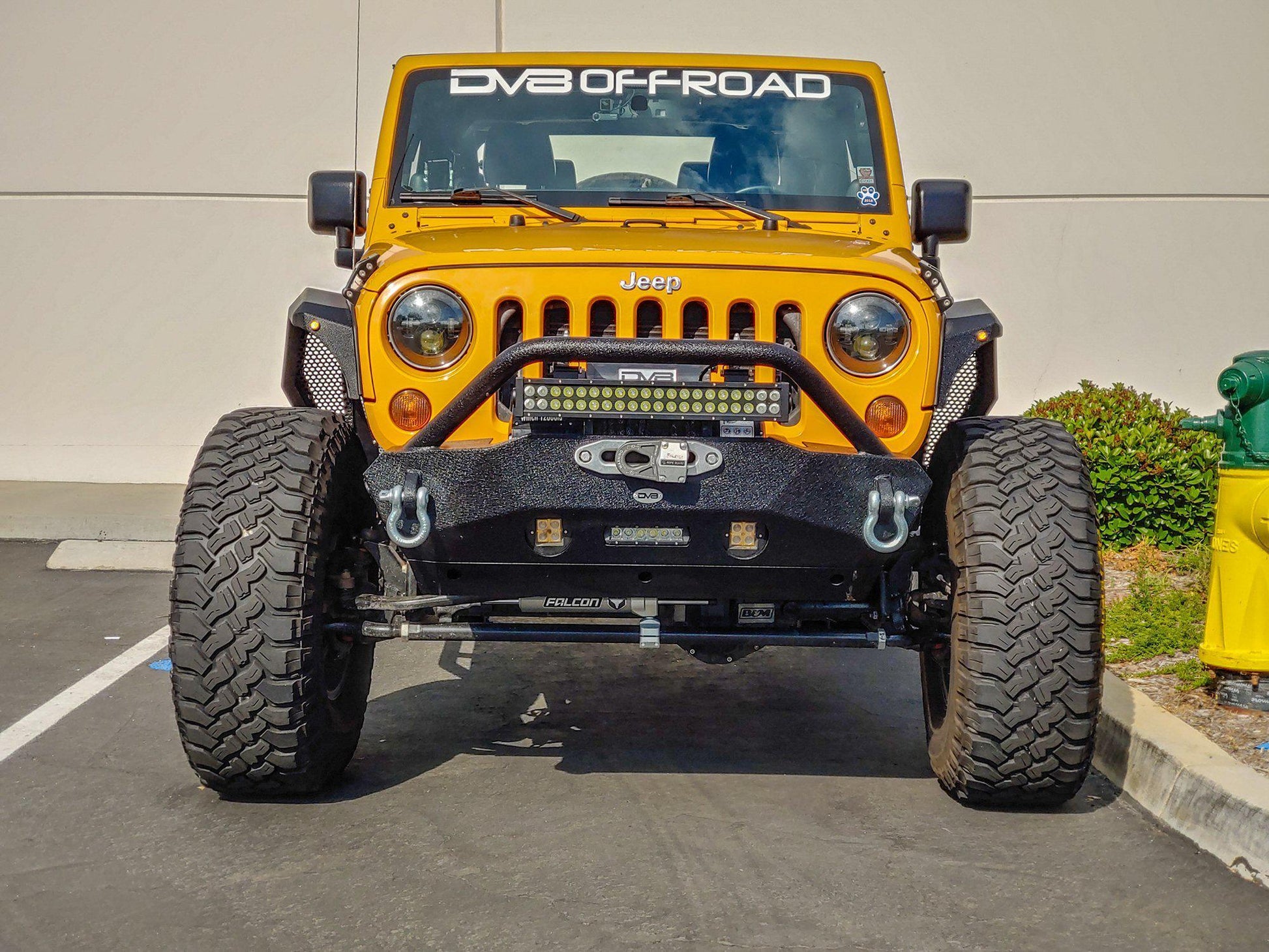 2007-18 Jeep JK Armor Fender Flares | Front & Rear-DV8 Offroad