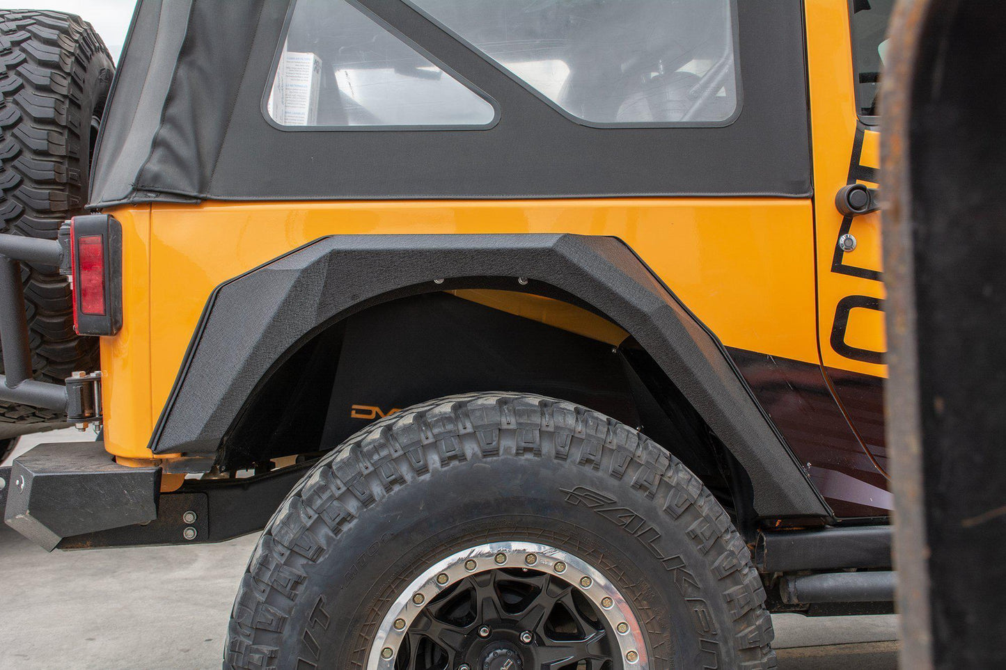 2007-18 Jeep JK Armor Fender Flares | Front & Rear-DV8 Offroad